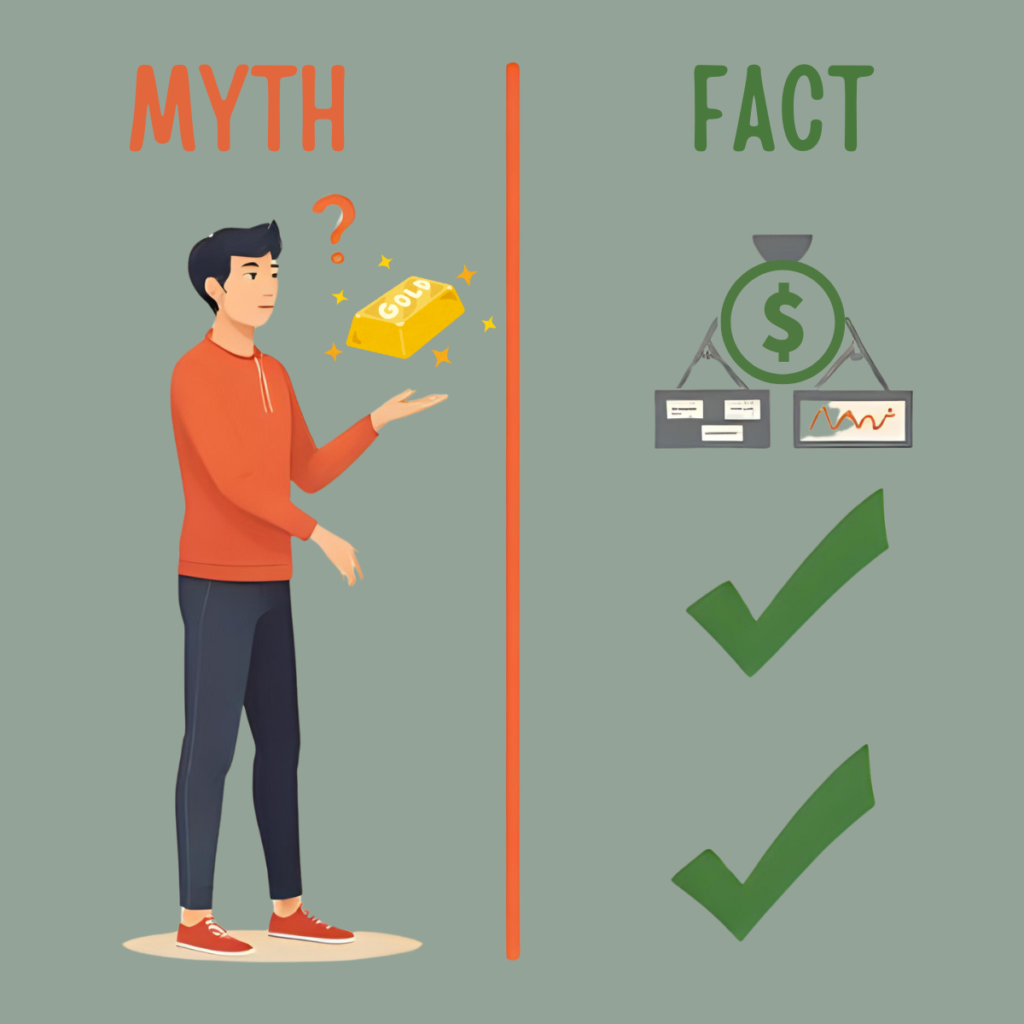 Common misconceptions corrected about when to buy gold and trading platforms