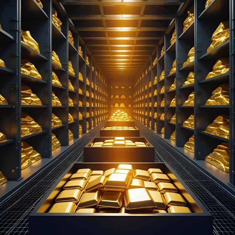 Central bank gold reserves linked to the rise of buying gold online as a secure investment method.